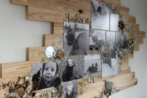 Décoration de Cadre en Bois