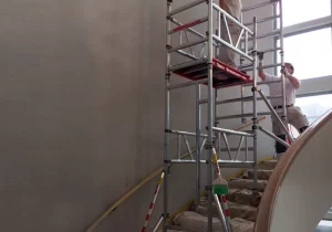 Faire un Échafaudage pour Escalier