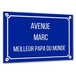 Plaque Personnalisée pour l'Extérieur de votre Maison
