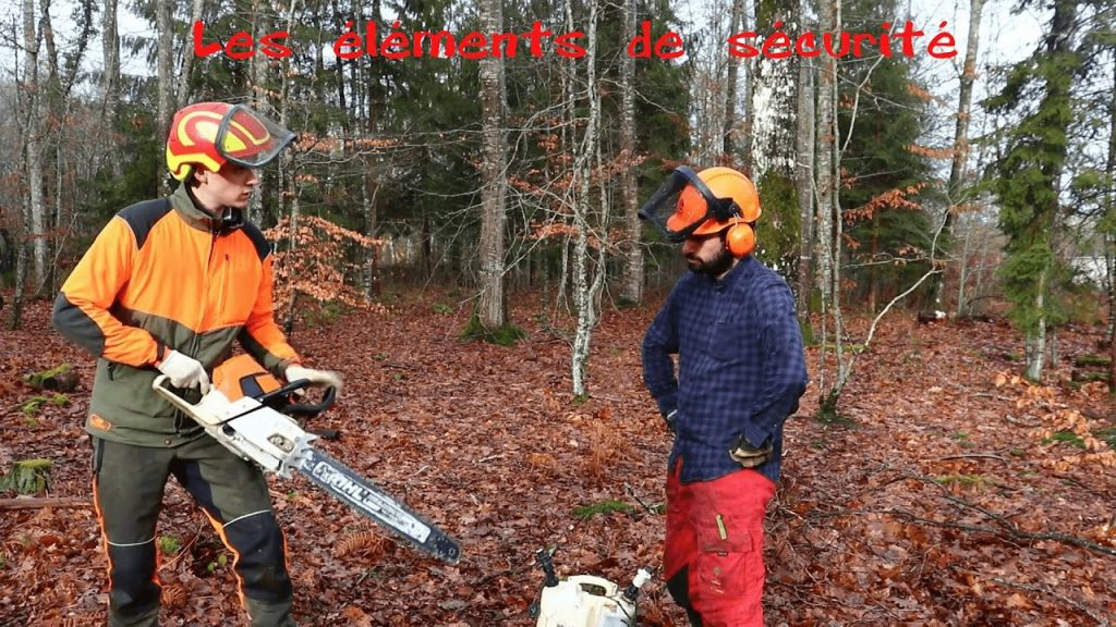 Tronçonneuse Coupe de Travers