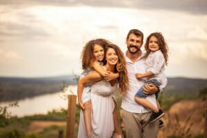 Portrait personnalisé famille