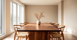 choisir une table de salle à manger personnalisable