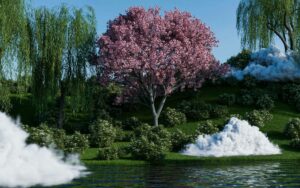 arbre-en-fleur-rose