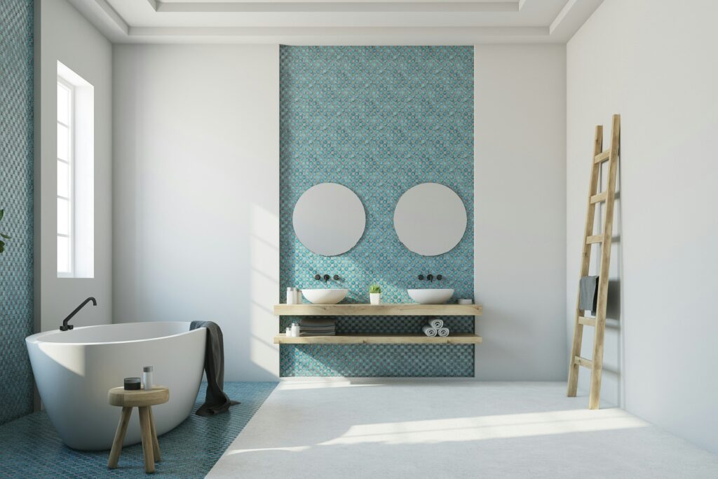 couleur idéale pour une salle de bain design