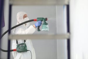 utiliser un pulvérisateur à peinture