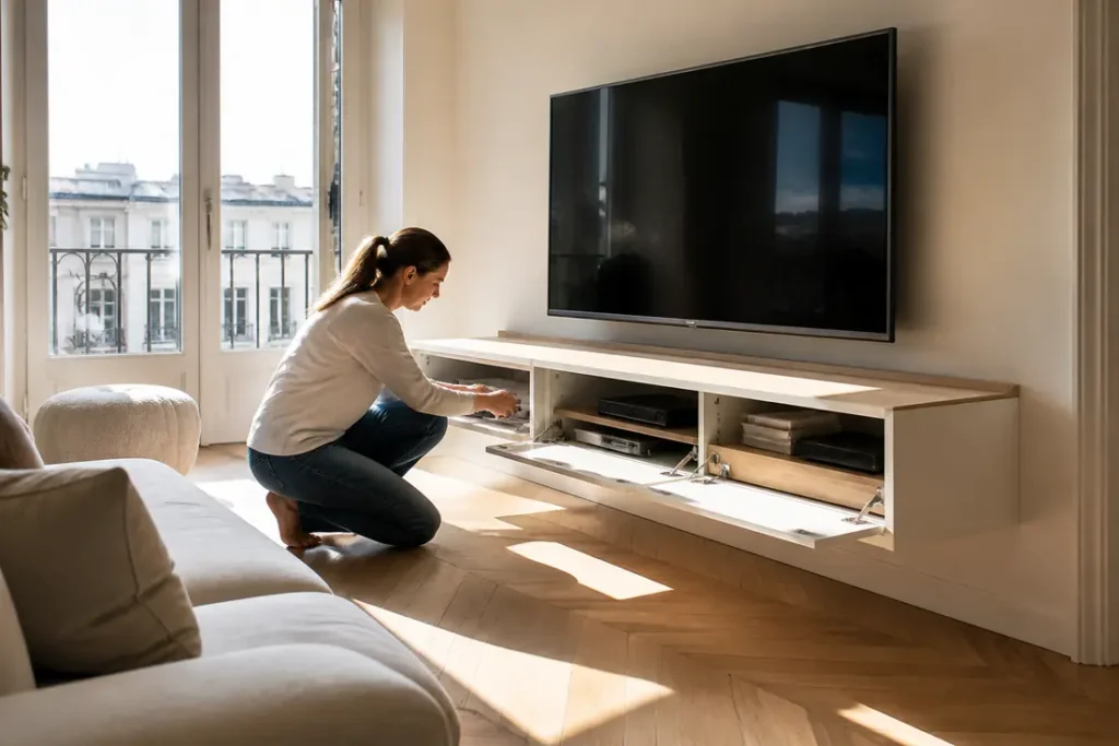 Comment bien choisir son meuble TV suspendu pour le salon ?