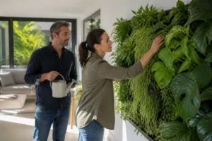 Comment réussir l'installation d'un mur végétal en intérieur