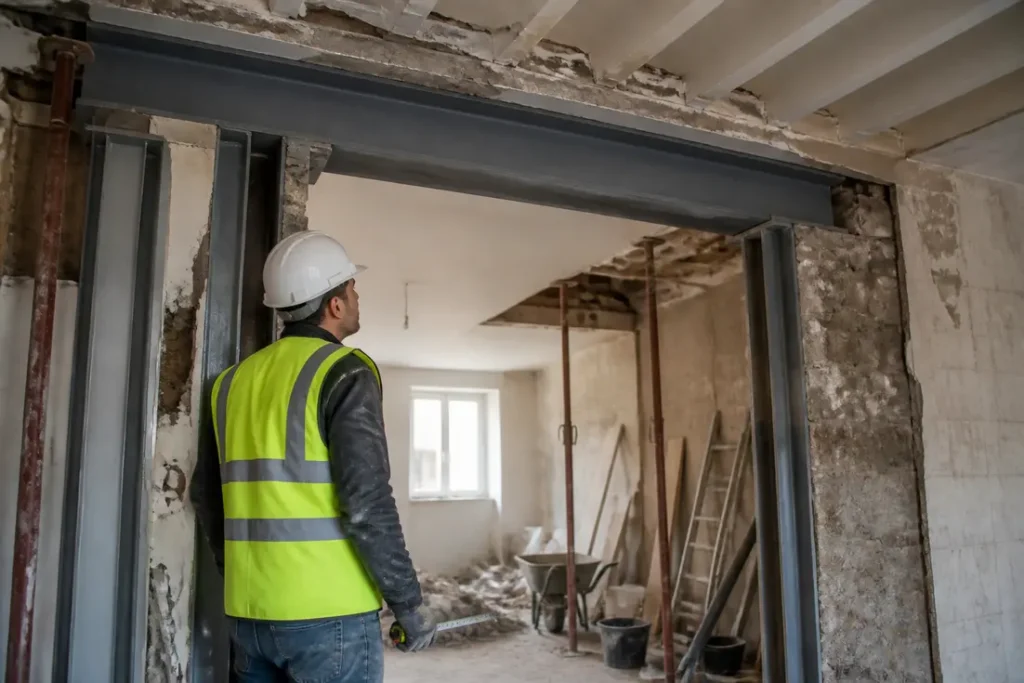 Comment réussir l'ouverture d'un mur porteur sans fragiliser la structure